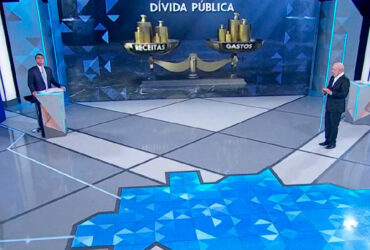 Debate presidencial na televisão movimenta disputa política no país