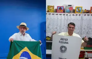 Eleitores enfrentam tempestades e ventos fortes durante votação decisiva