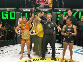 Nágila Goku supera desafio e fatura o cinturão do Fight do Milhão